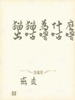 猫猫为什么会发出咕噜咕噜的声音呢