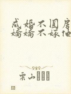 成婚不圆房重生娇娇不嫁他急了