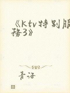 《ktv特别服务3》