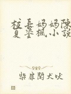 校长妈妈陈淑娴夏鎏枫小说阅读全文下载