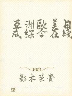 亚洲欧美日韩人成综合在线