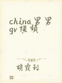 china男男gv视频