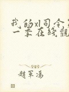 我的xl司令第一季在线观看