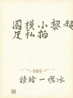 国模小黎超大尺度私拍