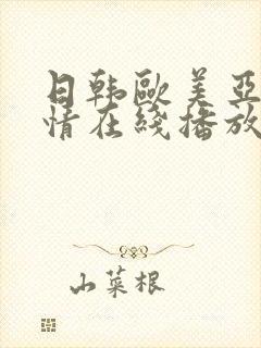 日韩欧美亚洲激情在线播放