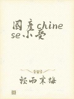 国产chinese小受