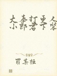 大奉打更人卖报小郎君下装电子书