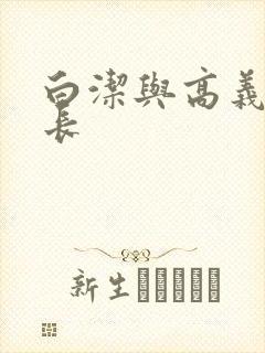 白洁与高义王局长封面