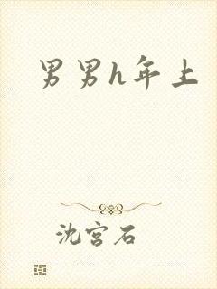 男男h年上封面