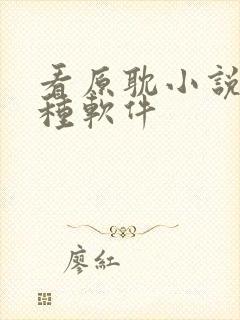 看原耽小说用哪种软件