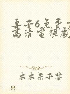 妻子6免费完整高清电视剧在线