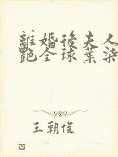 离婚后夫人她惊艳全球叶柒