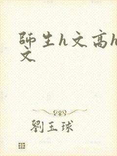 师生h文高h黄文