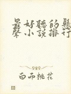 最好听的悬疑有声小说排行榜