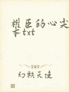 权臣的心尖啾全本txt