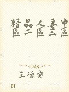 精品人妻中出一区二区三区