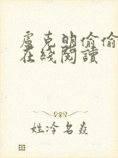 卢克明偷偷一笑在线阅读