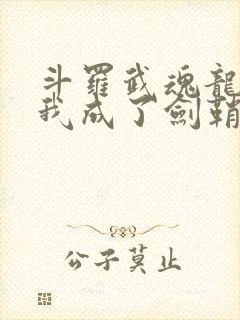 斗罗武魂龙渊剑我成了剑鞘笔趣阁封面