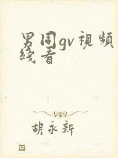男同gv视频在线看封面