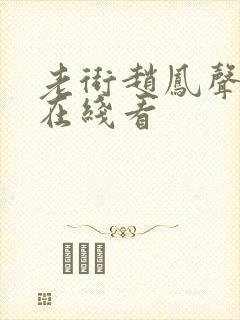 老街赵凤声全集在线看