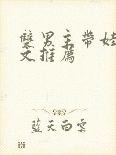 双男主带娃综艺文推荐封面