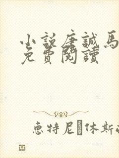 小说唐诚马玉婷免费阅读