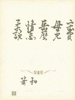 柔情岳母宋城小说怎么免费阅读全文