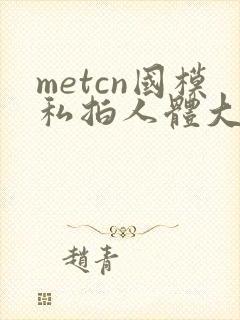 metcn国模私拍人体大尺度