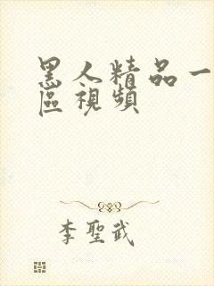 黑人精品一区二区视频