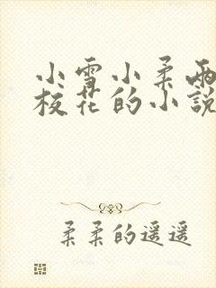 小雪小柔两个大校花的小说