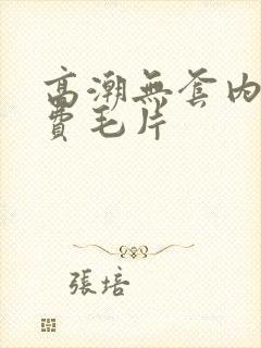 高潮无套内射免费毛片