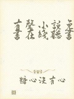 有声小说免费听书在线听书封面