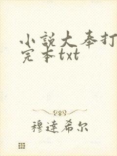 小说大奉打更人完本txt