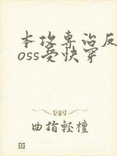 本攻专治反派boss受快穿