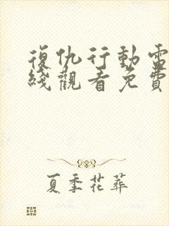 复仇行动电影在线观看免费完整版