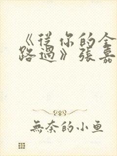 《从你的全世界路过》张嘉佳