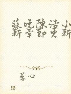 苏晚陈浩小说最新章节更新内容封面