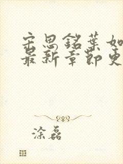 宋思铭叶如云 最新章节更新