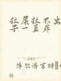 拉屎拉不出来肚子一直疼