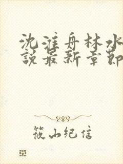 沈淮舟林水伊小说最新章节更新内容