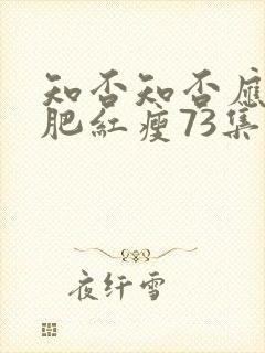 知否知否应是绿肥红瘦73集