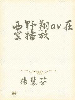 西野翔av在线云播放