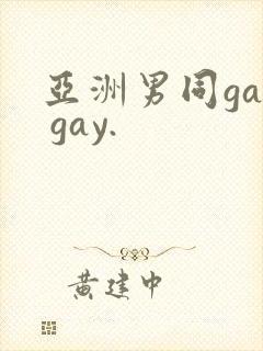 亚洲男同gay gay.