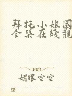 拜托小姐国语版全集在线观看高清封面