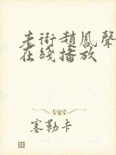 老街赵凤声短剧在线播放