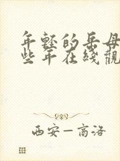 年轻的岳母的那些年在线观看