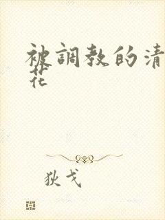 被调教的清纯校花