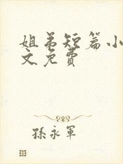 姐弟短篇小说全文免费封面