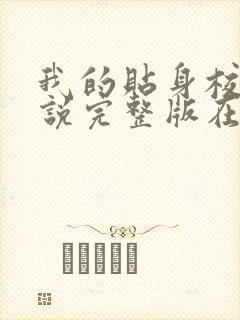 我的贴身校花小说完整版在线阅读封面