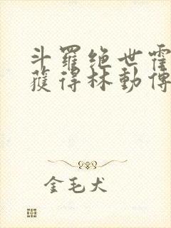 斗罗绝世霍雨浩获得林动传承